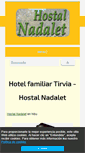 Mobile Screenshot of hostalnadalet.com